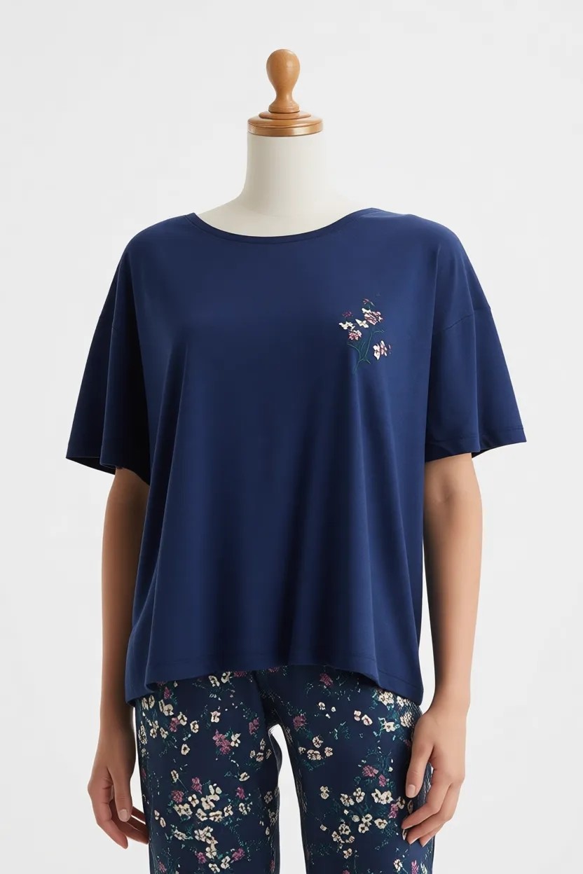 Penye Mood Comfort Mood Kadın Pijama Takımı 1006 görsel 5