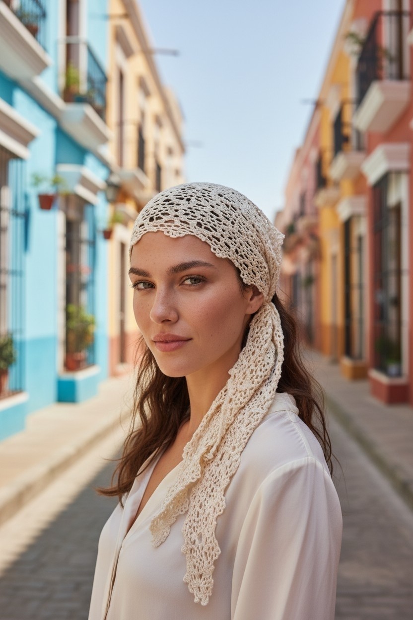 Trend Nexus Midiboy Ipli Bel Aksesuarı-Bandana-Pareo