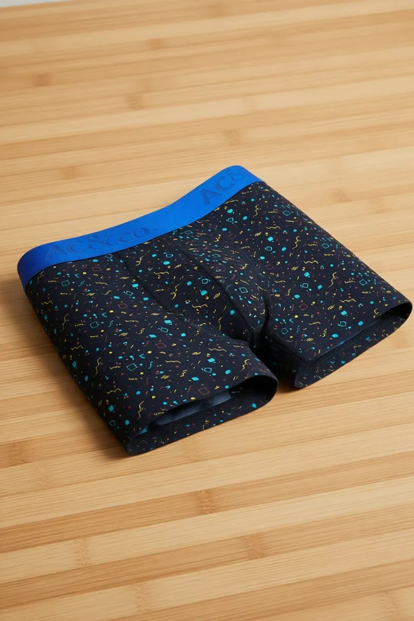 Altınyıldız Classics Erkek Premium Pamuklu Lacivert-saks Mavi 3'lü Esnek Boxer Paketi (Damat Bohçası) Çeyiz Seti görsel 7