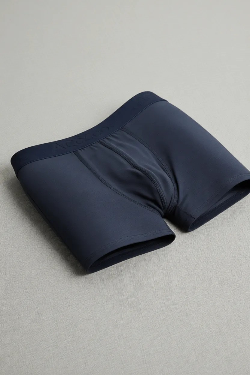 Altınyıldız Classics Erkek Premium Pamuklu Lacivert 3'lü Esnek Boxer Paketi (Damat Bohçası) Çeyiz Seti görsel 6