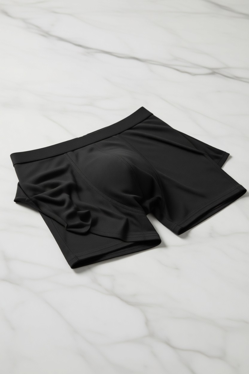 Penti Erkek Pamuklu Basic Black 5li Boxer görsel 5