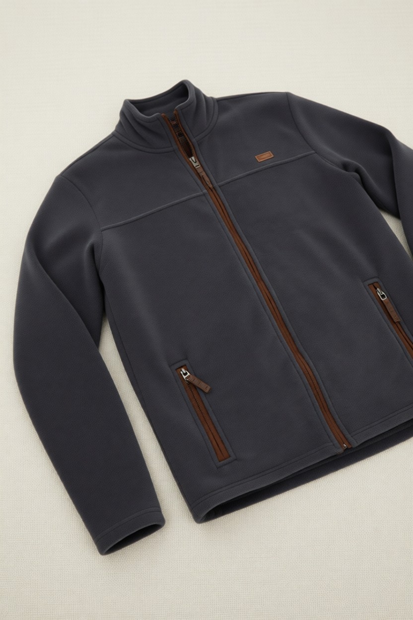 U.S. Polo Assn. Erkek Siyah Polar Örme Hırka 50290594-VR046