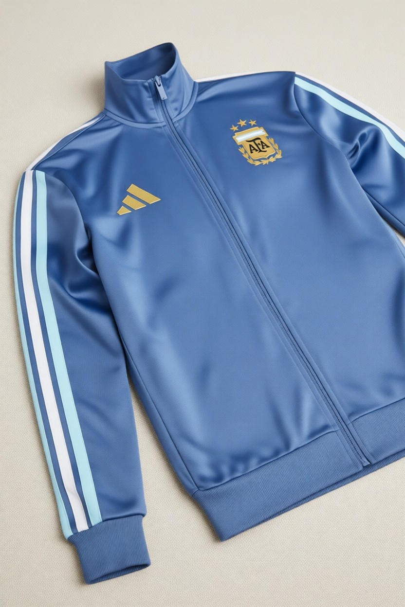 adidas Performance JZ6289 Arjantin DNA Eşofman Üstü görsel 7