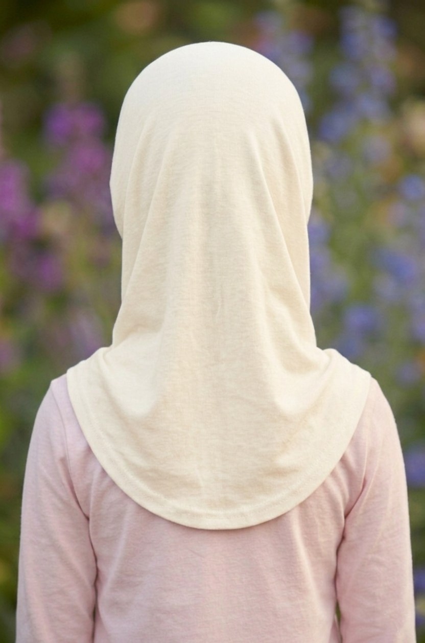 Sonbahar Moda Kız Çocuk Hazır Tesettür Eşarp, Pratik Geçmeli Hijab | Esnek Viskon Kumaş Günlük & Namaz Başörtü görsel 6