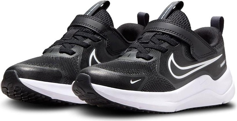 Nike Cosmic Runner Çocuk Koşu Ayakkabısı Siyah - Beyaz Eva Tabanlı Erkek Çocuk İçin Cırtlı görsel 2