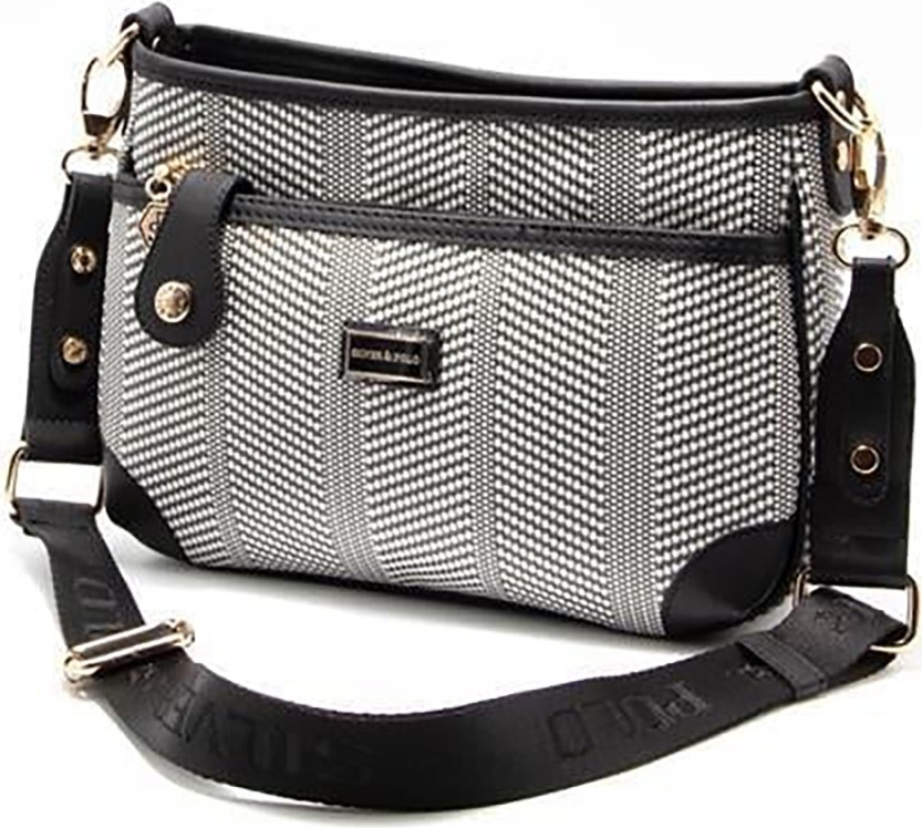 Silver & Polo Silver Polo SP1160-M132 Kadın Çapraz Çanta Siyah görsel 5