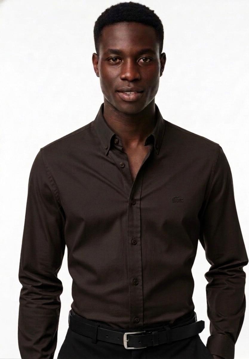 Lacoste Slim Fit Pamuk Paris Gömlek