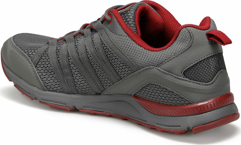 Lumberjack Dora 1Fx Erkek Sneaker Ayakkabı Koyu Gri Suni Deri Phylon Taban ile Rahat Kullanım görsel 3