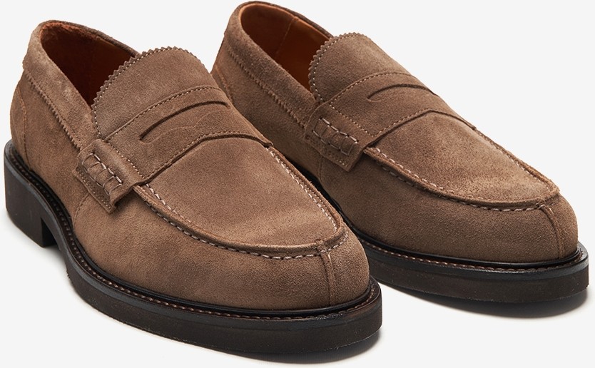 Exton 2237 Erkek Klasik Ayakkabı 442 Exton Camoscıo Suede Leather görsel 2