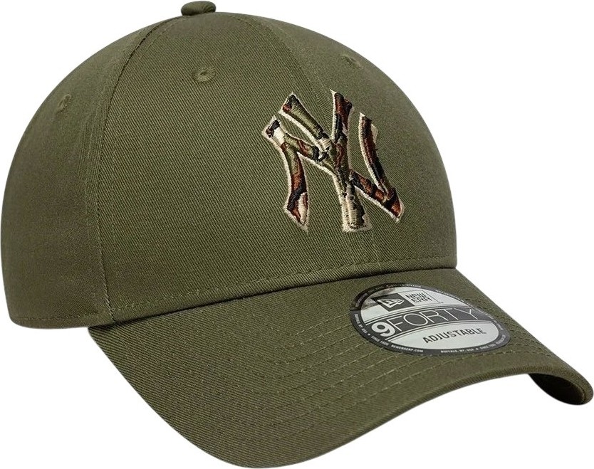 New Era Outline Camo 9forty Neyvan Yeşil Unisex Şapka görsel 3
