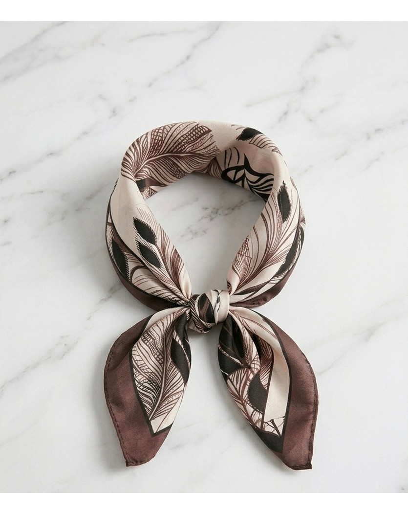 Lara Shawls Çiçek Desen Fular görsel 4