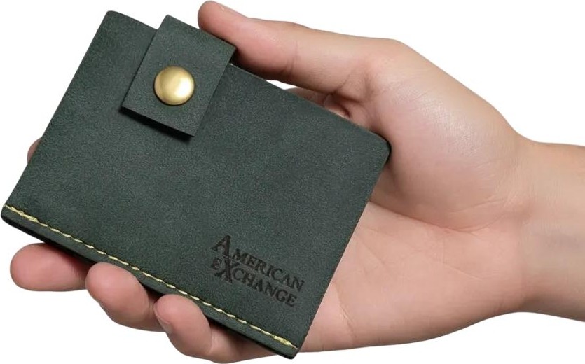American Exchange Amerıcan Exchange Çıtçıtlı Minimalist Kartlık/cüzdan görsel 2