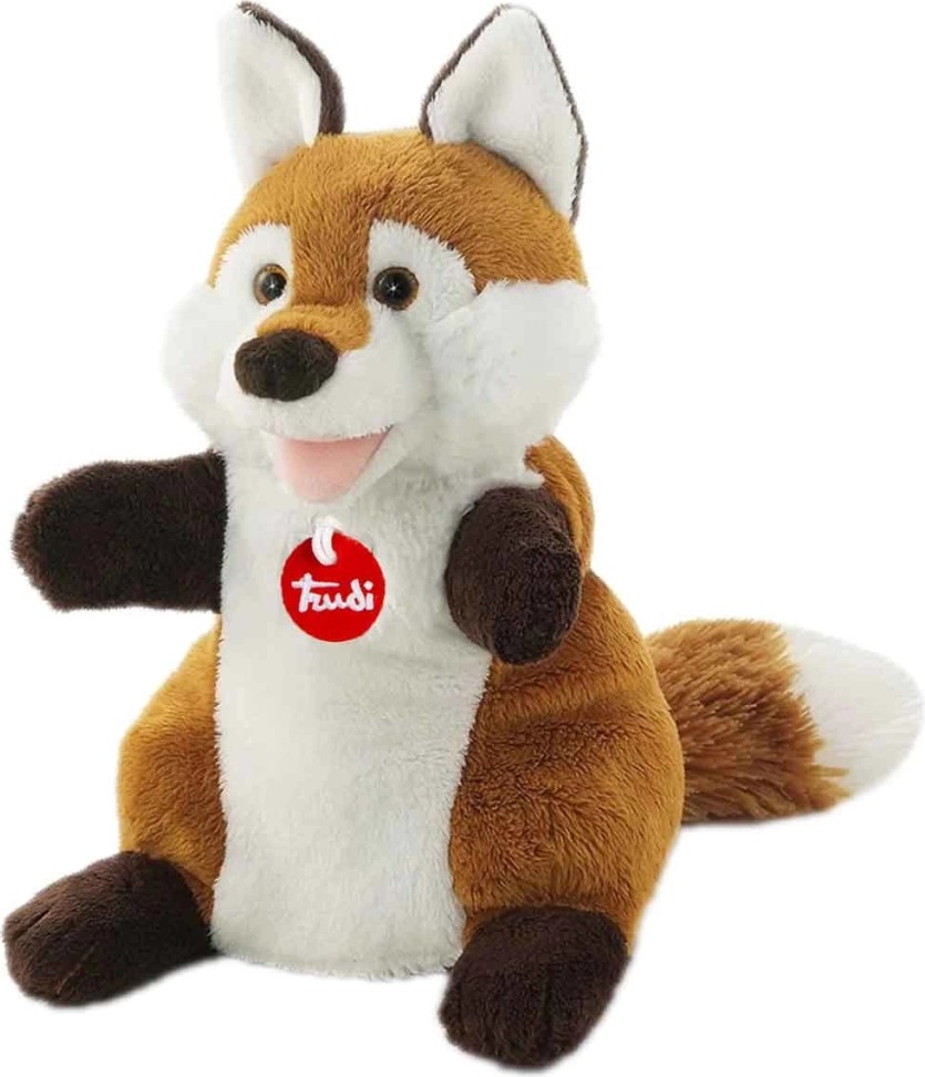 TeknoKapsül El Kuklası Peluş Tilki 25 cm