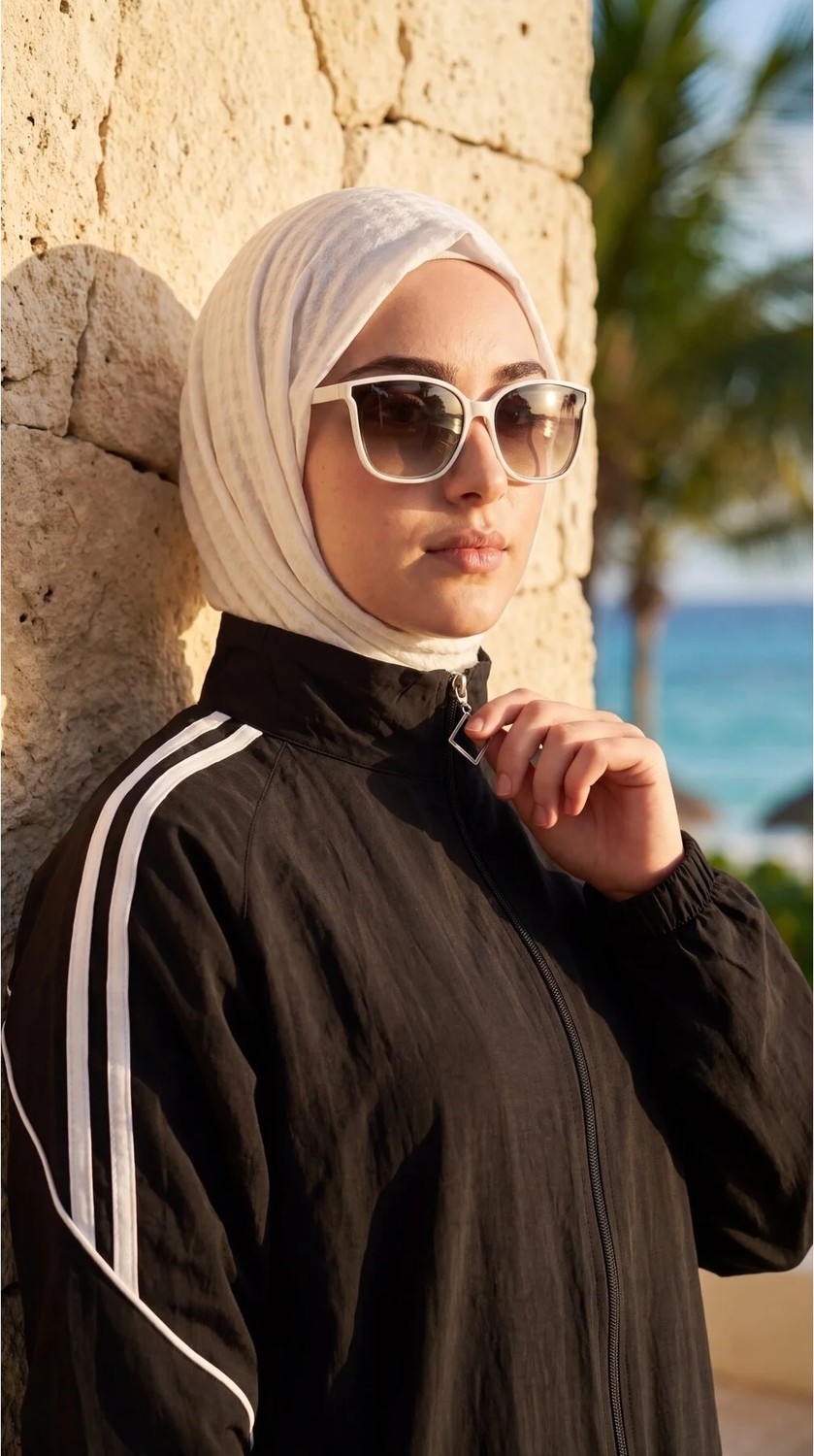 MİMİ LUXURY WEAR Kadın Şık Spor Eşofman Takımı Fermuarlı & Alt Üst Takım 3005 görsel 4