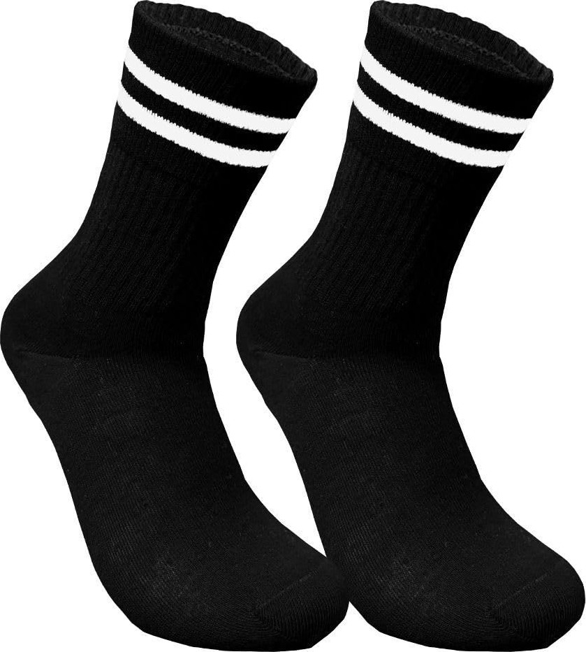 Die Grup Skadi Mons Tennis 2 Pack Unisex Çorap 41-44 Beden, 41-44, TYB120-1605030423-3170414330, Siyah, Üniseks-Yetişkin