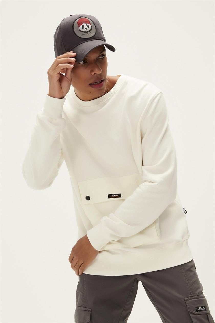 Die Grup Kangaroo Crewneck Marshmalllow görsel 2