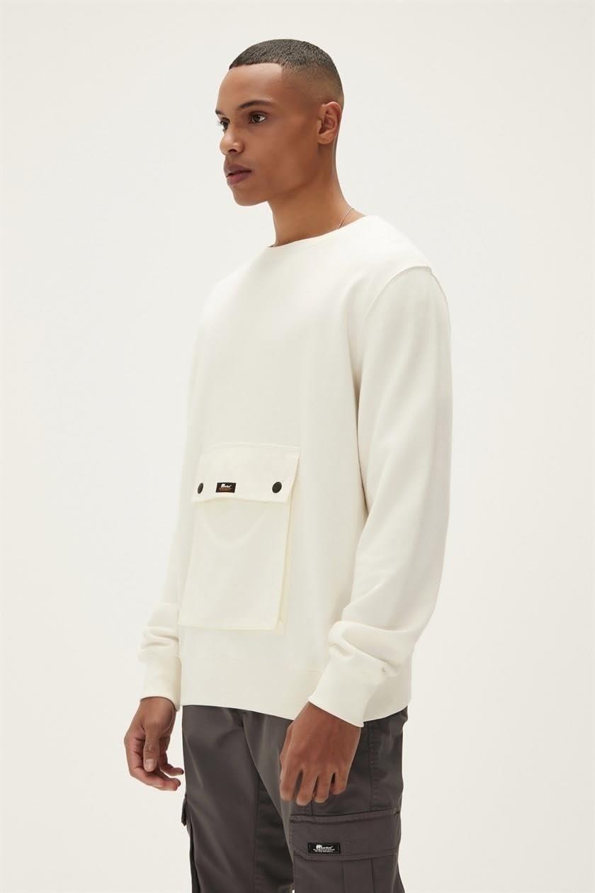 Die Grup Kangaroo Crewneck Marshmalllow görsel 3