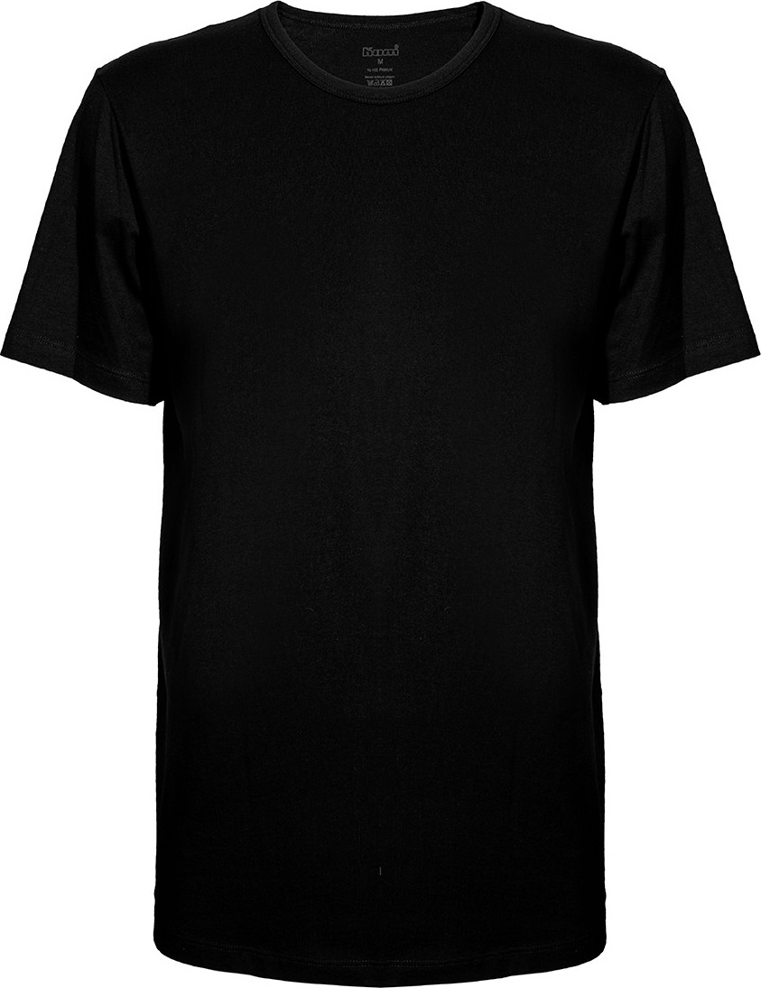 Kom Hulio Bisiklet Yaka 2 li Erkek Tshirt görsel 2