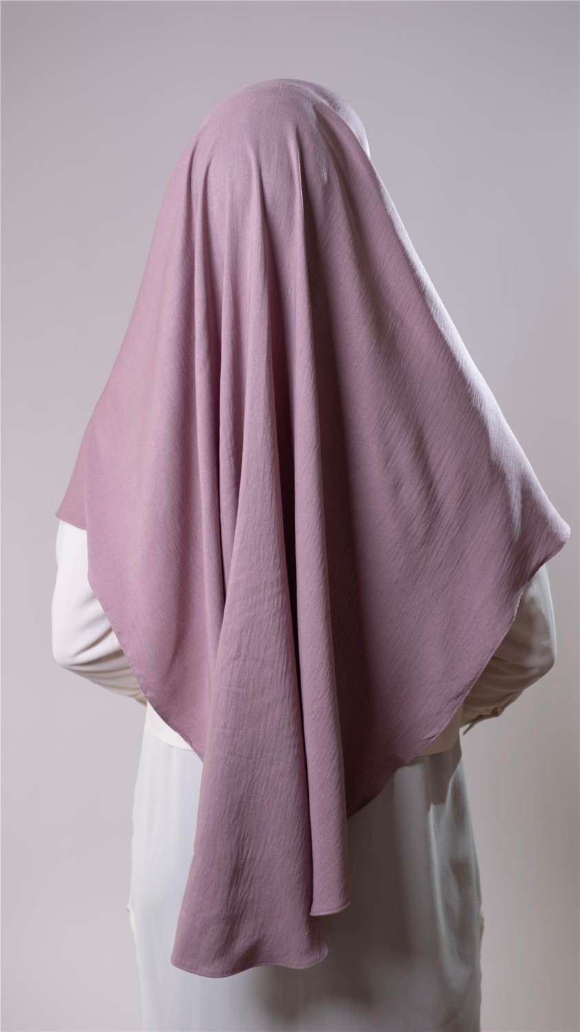 Hürrem Bone Bej Pratik Hazır Geçmeli Tesettür Eşarp Pamuk Caz Kumaş Tek Katlı Çapraz Hijab 2305_12 görsel 4