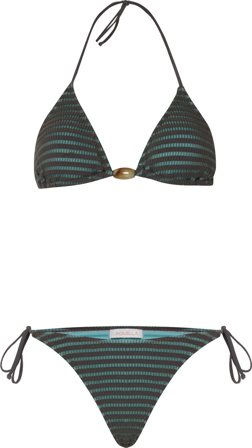 Aquella Boncuk Aksesuarlı Üçgen Bikini