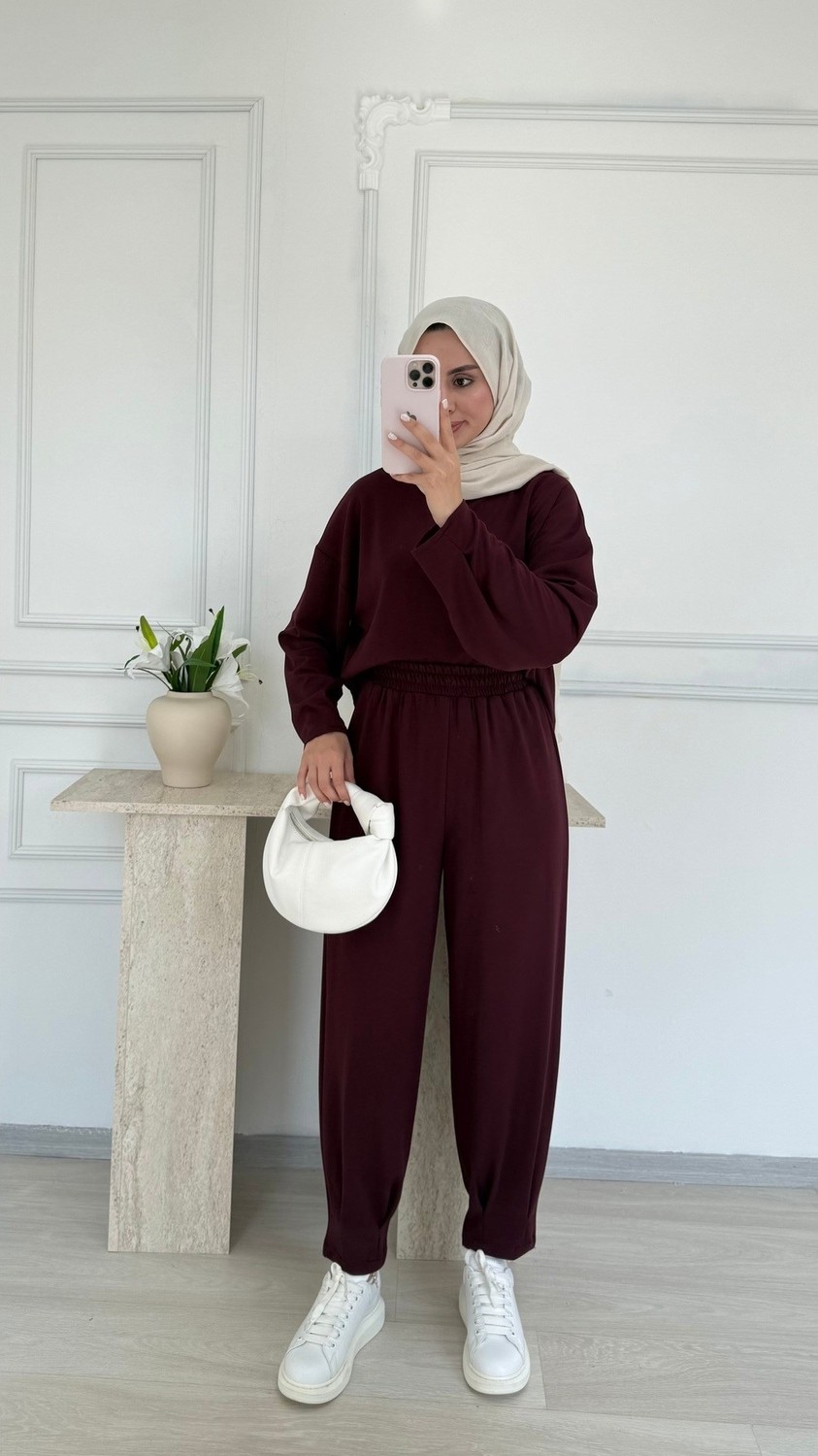 Salisburys Molly Nelly Kadın Şalvar Pantolonlu Rahat Takım