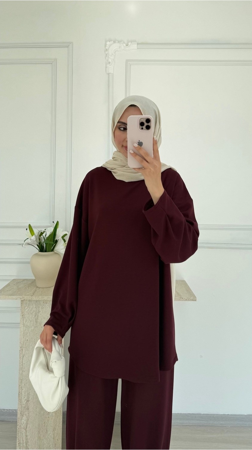 Salisburys Molly Nelly Kadın Şalvar Pantolonlu Rahat Takım görsel 4