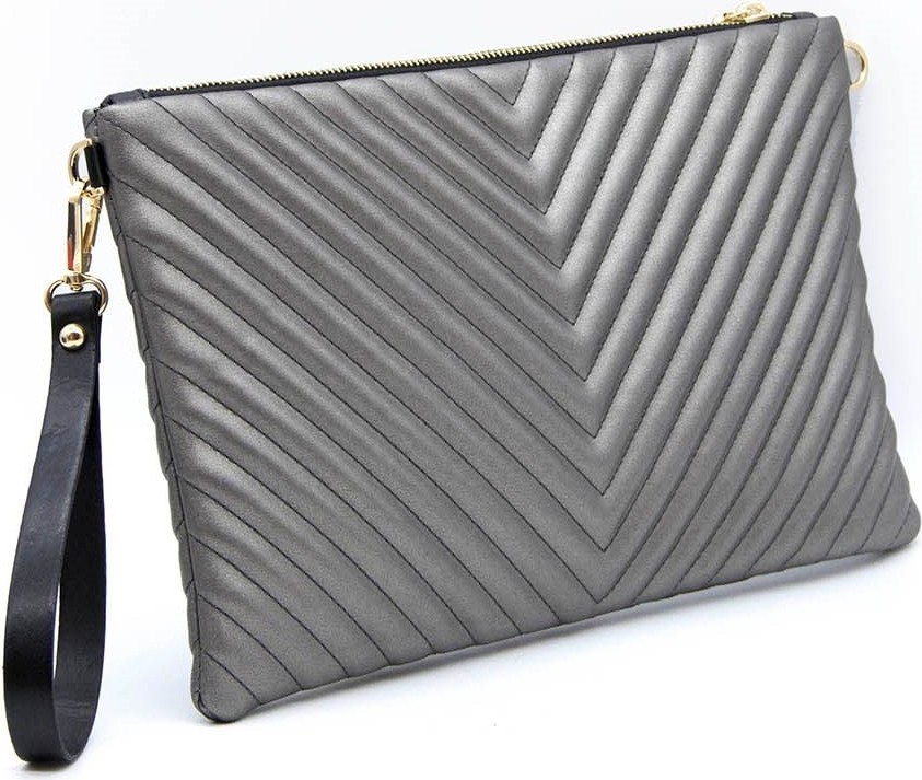 Silver & Polo Silver Polo Silver & Polo Platin - Platin Sp1034 Kadın Portföy & Clutch görsel 4