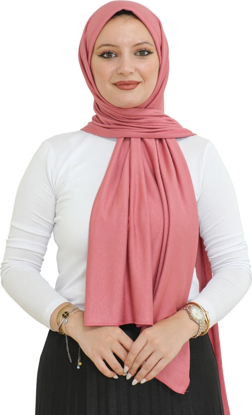 Modish Group Şal Tesettür Başörtüsü Premium Kumaş Eşarp Uzun Islami Giyim Viskon