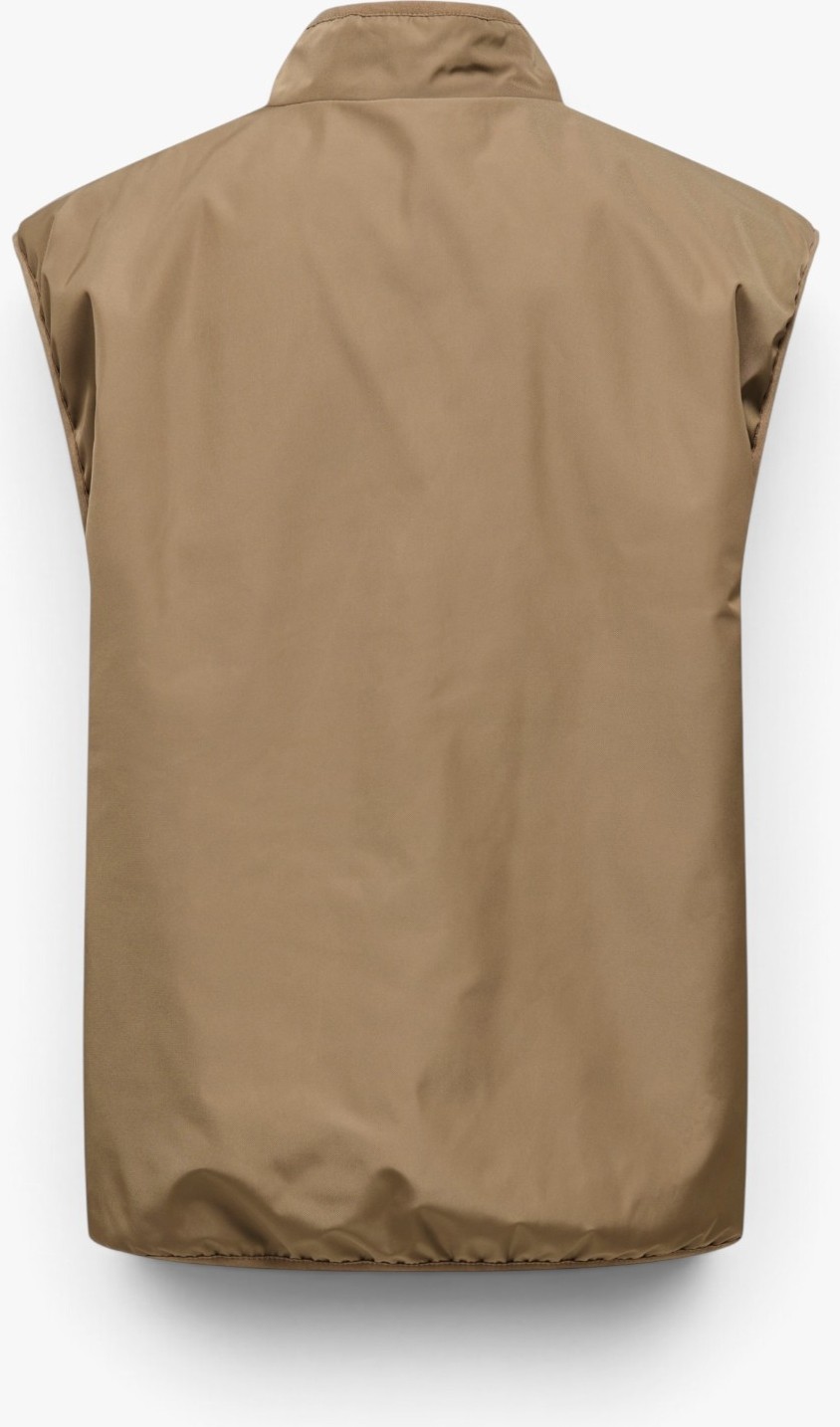 Only Onlsıf Teddy Reversıble Waıstcoat cc Otw Kadın Kahverengi Yelek - 15373866 görsel 2
