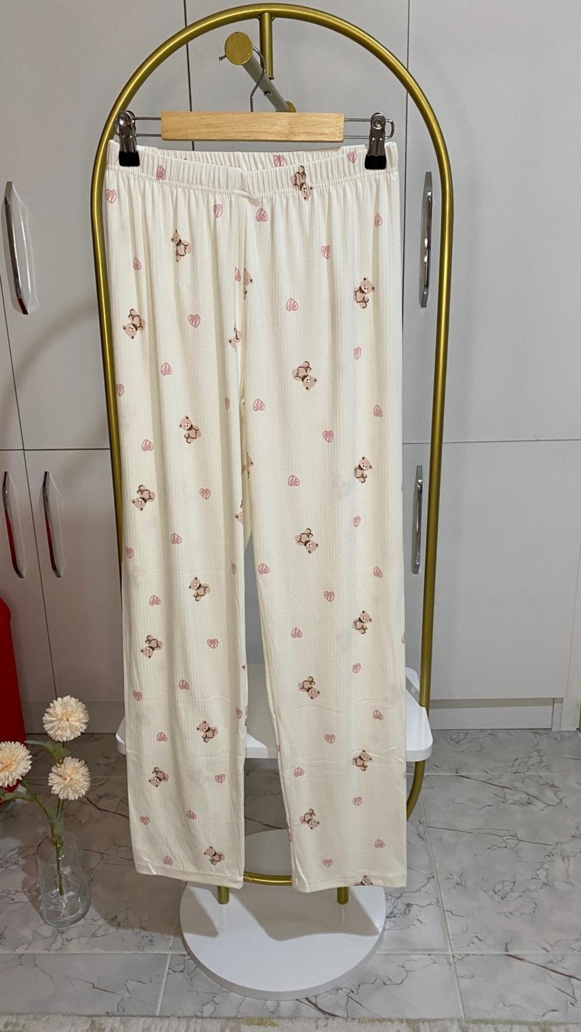 Bercan Baby Kaşkorse Patlı Düğmeli Pijama Takımı( DAR KALIPTIR 1 BEDEN BÜYÜK TERCİH EDİLEBİLİR) görsel 5