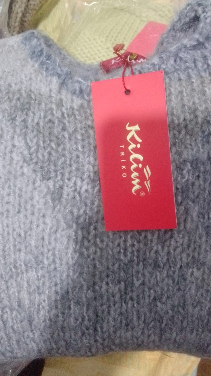Bayan Kazak Kilim Triko görsel 4