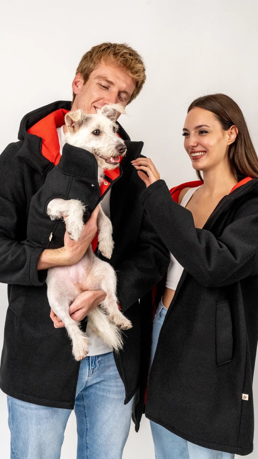 Petizan Unisex Kaban / Siyah-Kırmızı görsel 3
