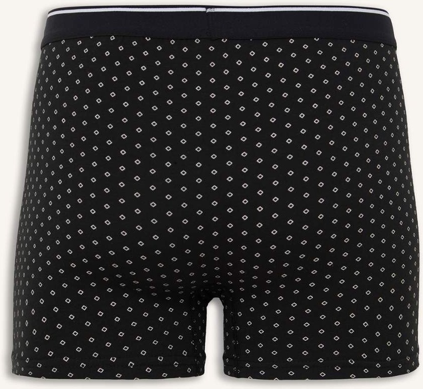 DeFacto Regular Fit Pamuklu Çizgili 3'lü Boxer H9428AX26AU görsel 3