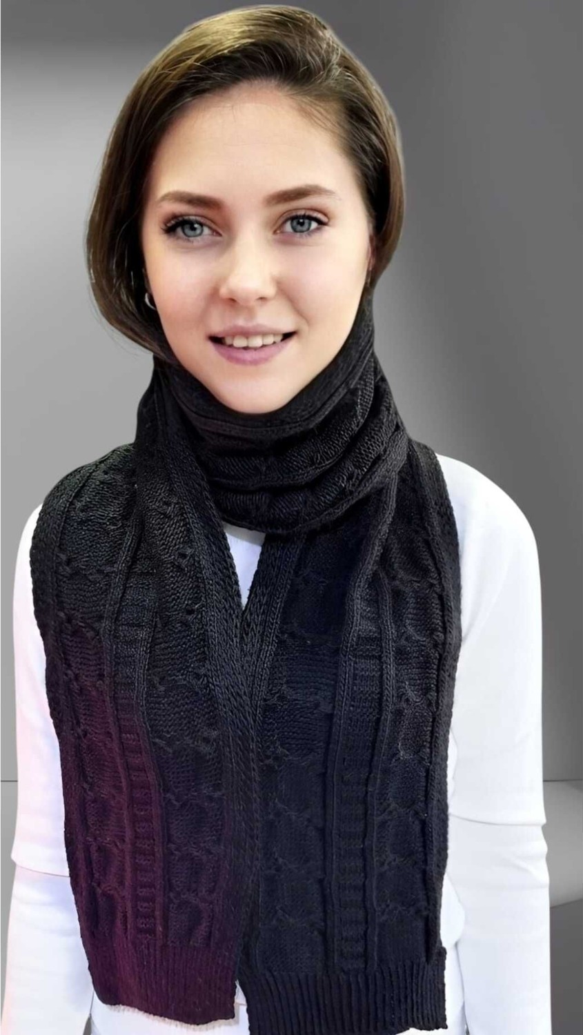 Tezzgelsin Kadın Triko Örgü Atkı