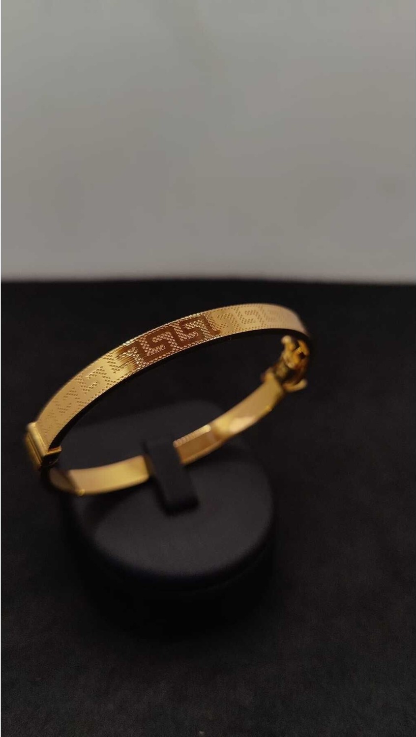 Kuyumcu Nurettin 12 gr (gram) Grekli Kelepçe 22 Ayar Altın 6 mm