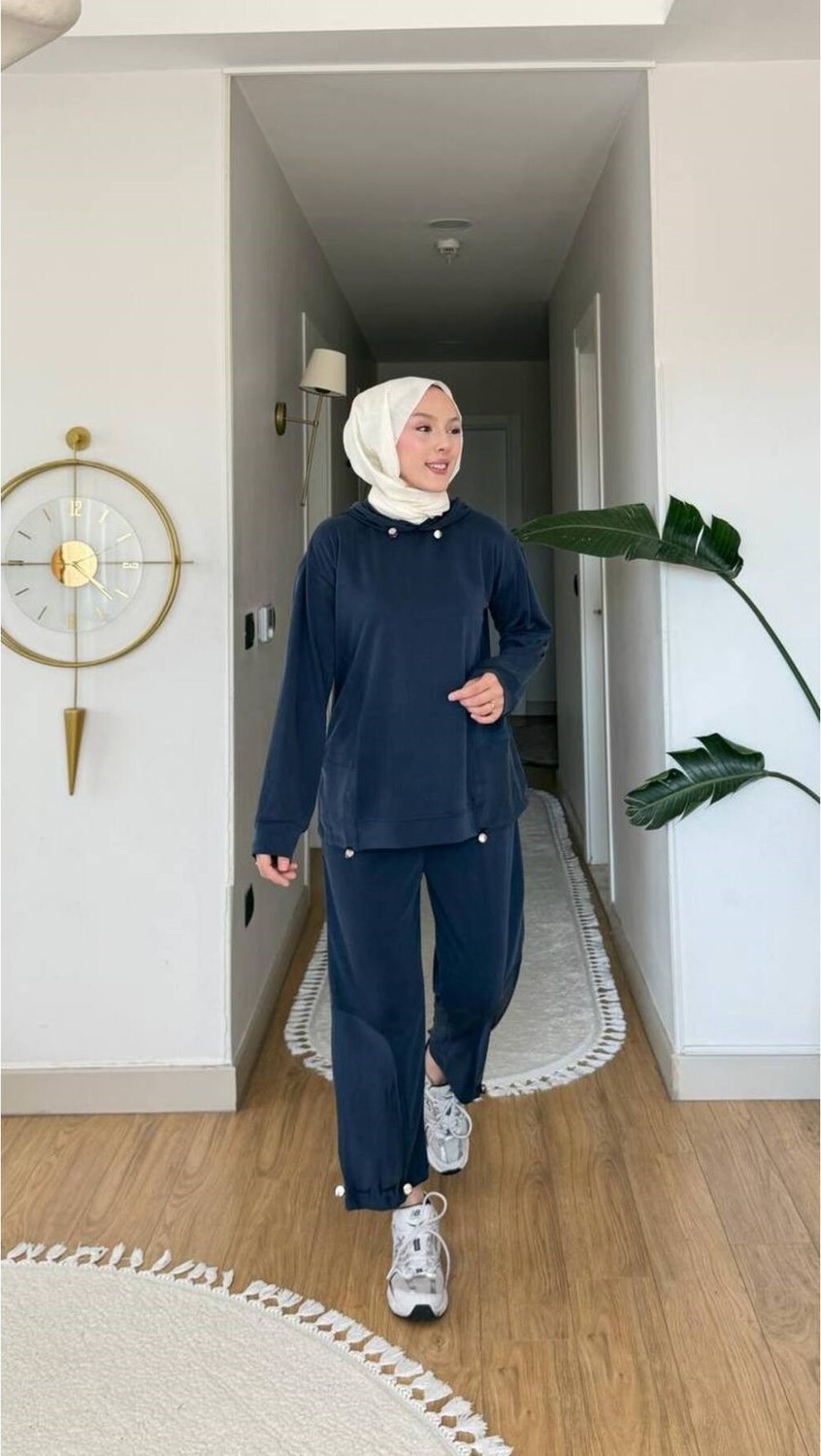 Salisburys Molly Nelly Kadın Kapşonlu Spor Şık Takım