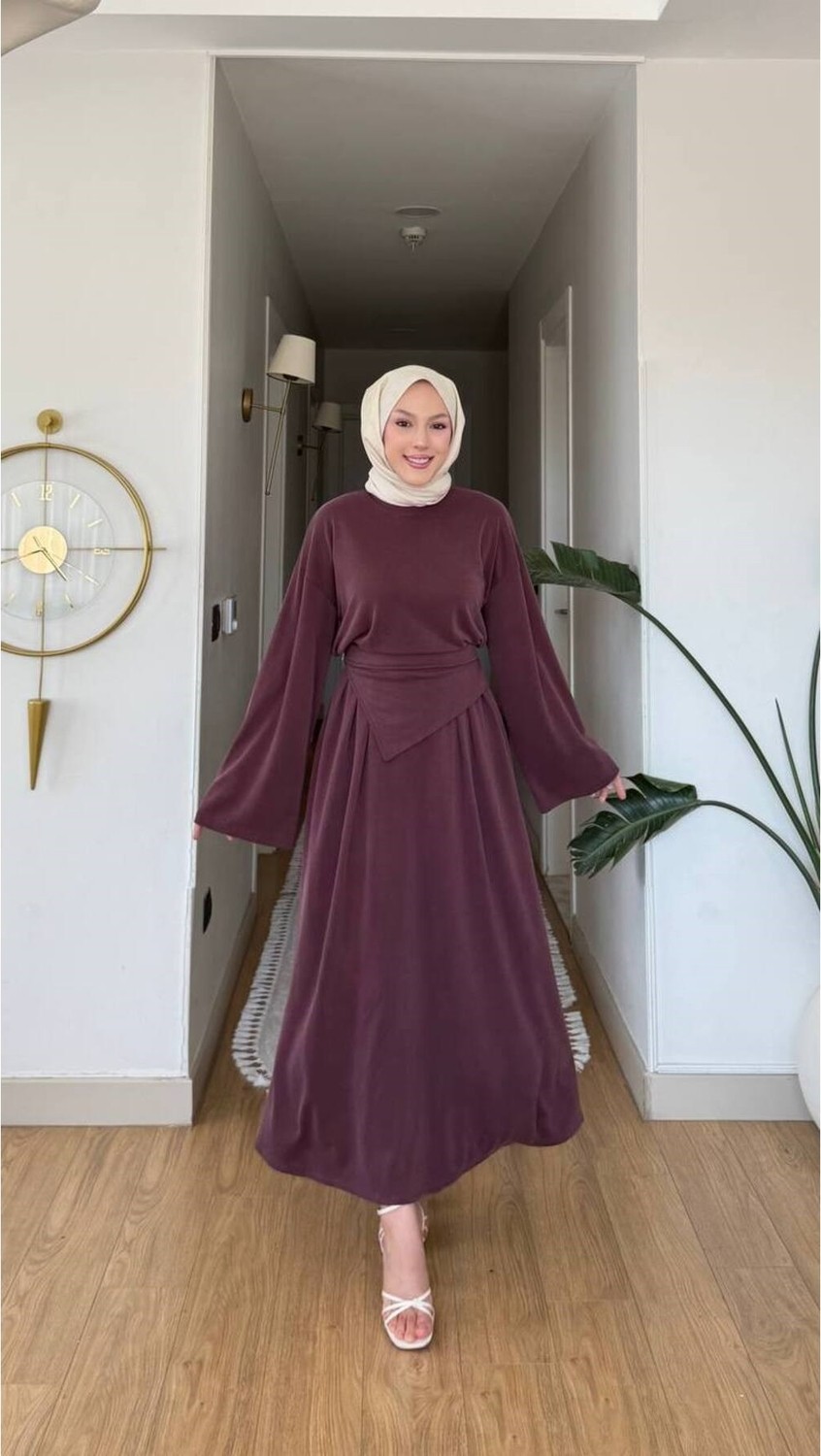 Salisburys Molly Nelly Kadın Korsaj Detaylı Rahat Takım görsel 7