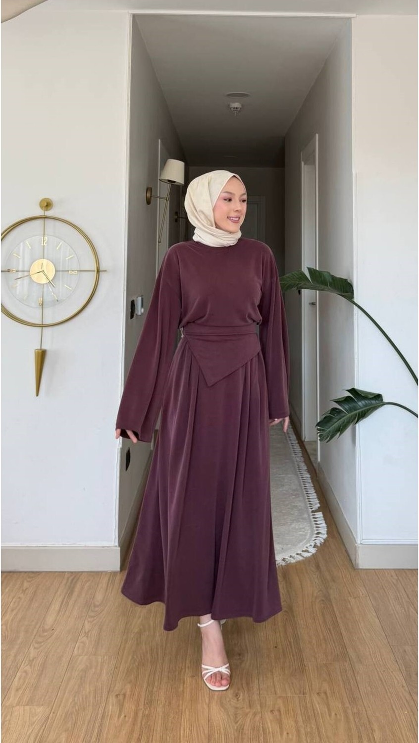 Salisburys Molly Nelly Kadın Korsaj Detaylı Rahat Takım görsel 8