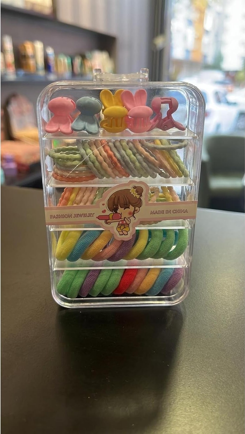 Uravas Store Kutulu Set Toka (Havlu + Lastik+ Mandal)