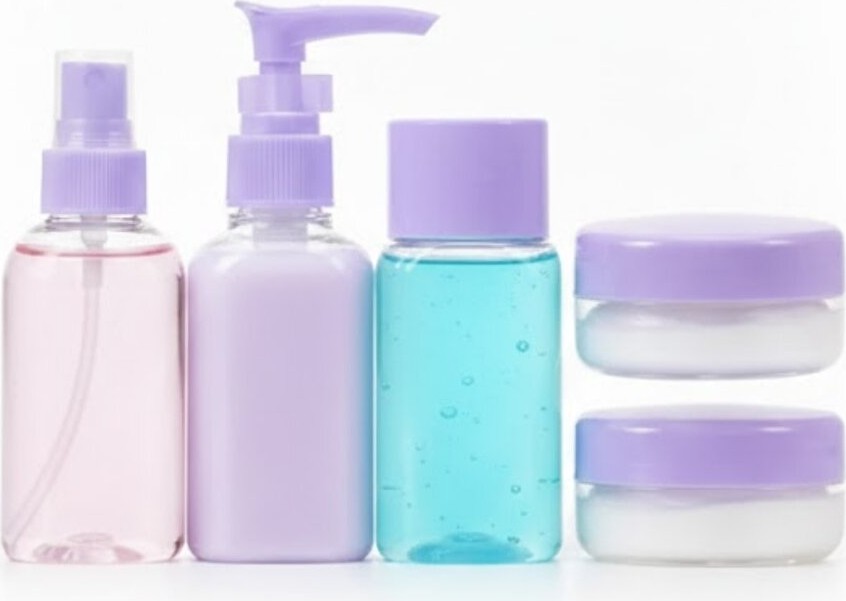 30 ml 5 Parça Seyahat Şişesi Seti Sızdırmaz Taşınabilir görsel 2