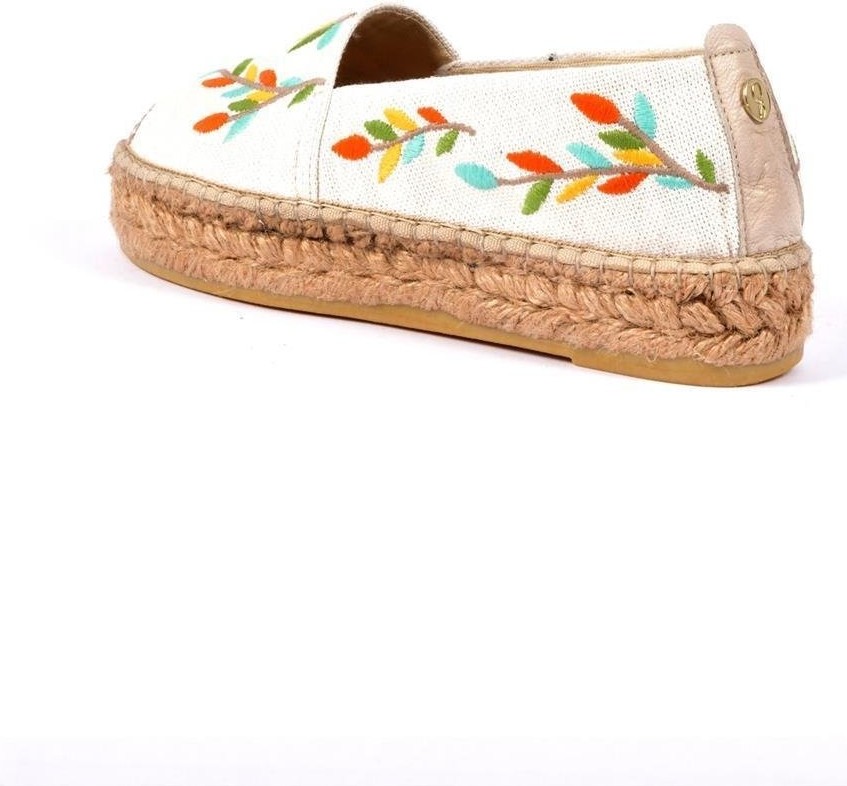 Su Espadril Naima Ekru-Multi Kadın Düz Espadril görsel 3