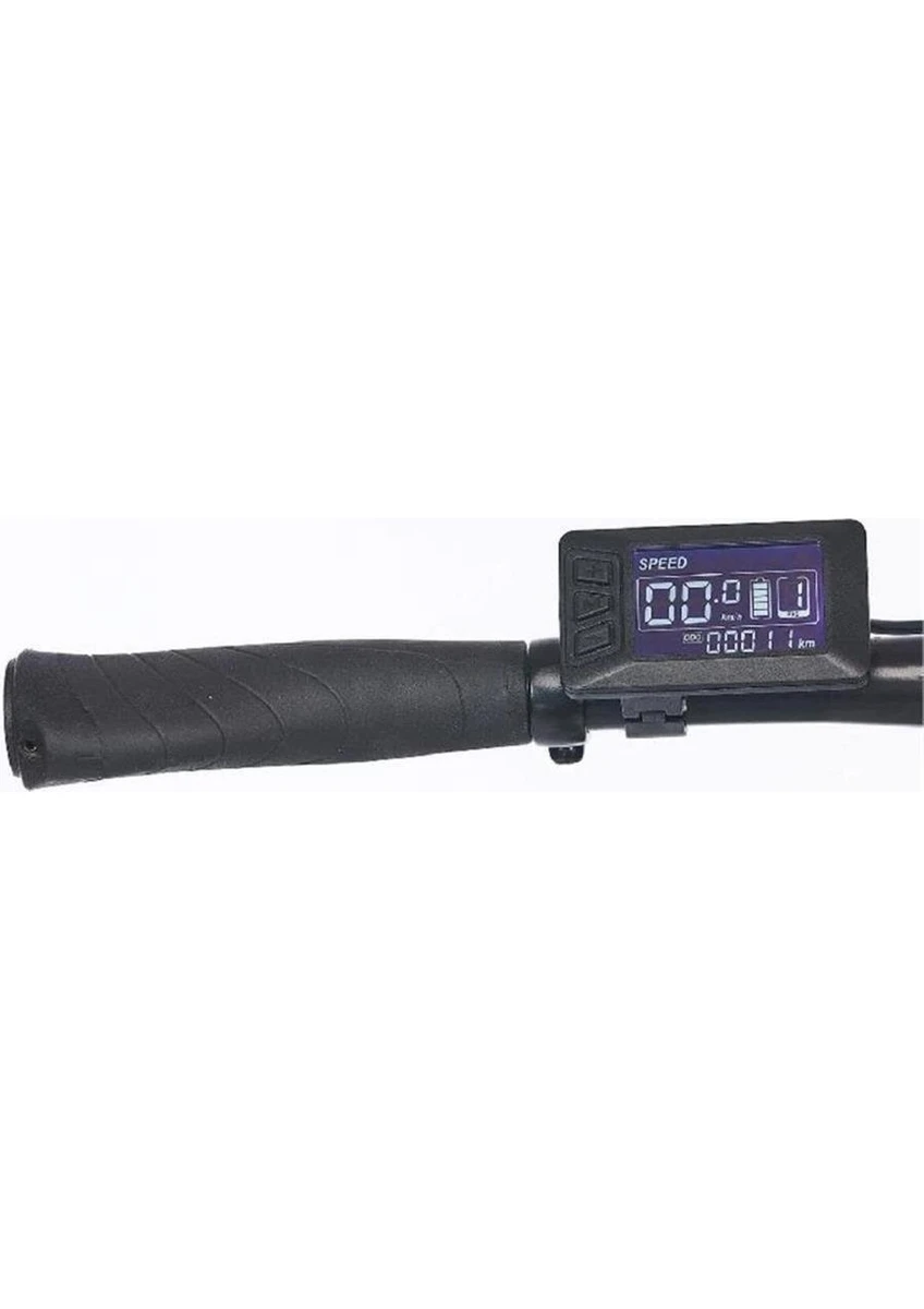 Corelli Vonıq Eco Fat Bıke Elektrikli Katlanır Bisiklet 42CM Md 20 Jant 7 Vites Black görsel 2