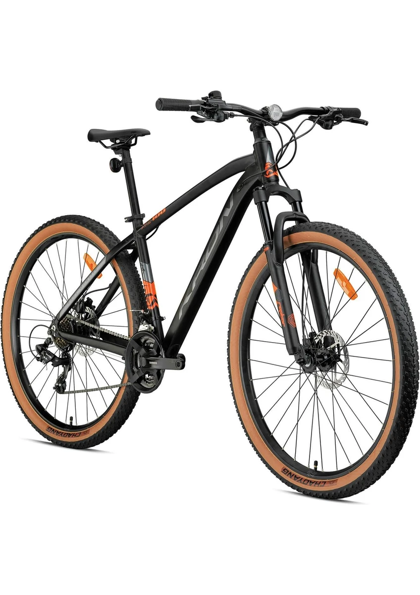 Kron Xc 100 27.5 Mtb Mat Siyah neon Turuncu Füme görsel 2