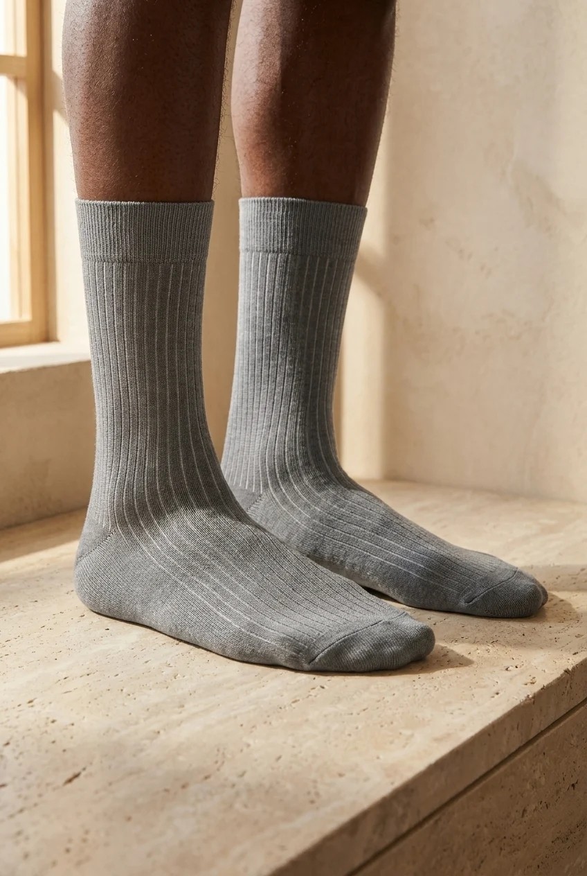 Katia & Bony Unisex Basic Bej Soket Çorap