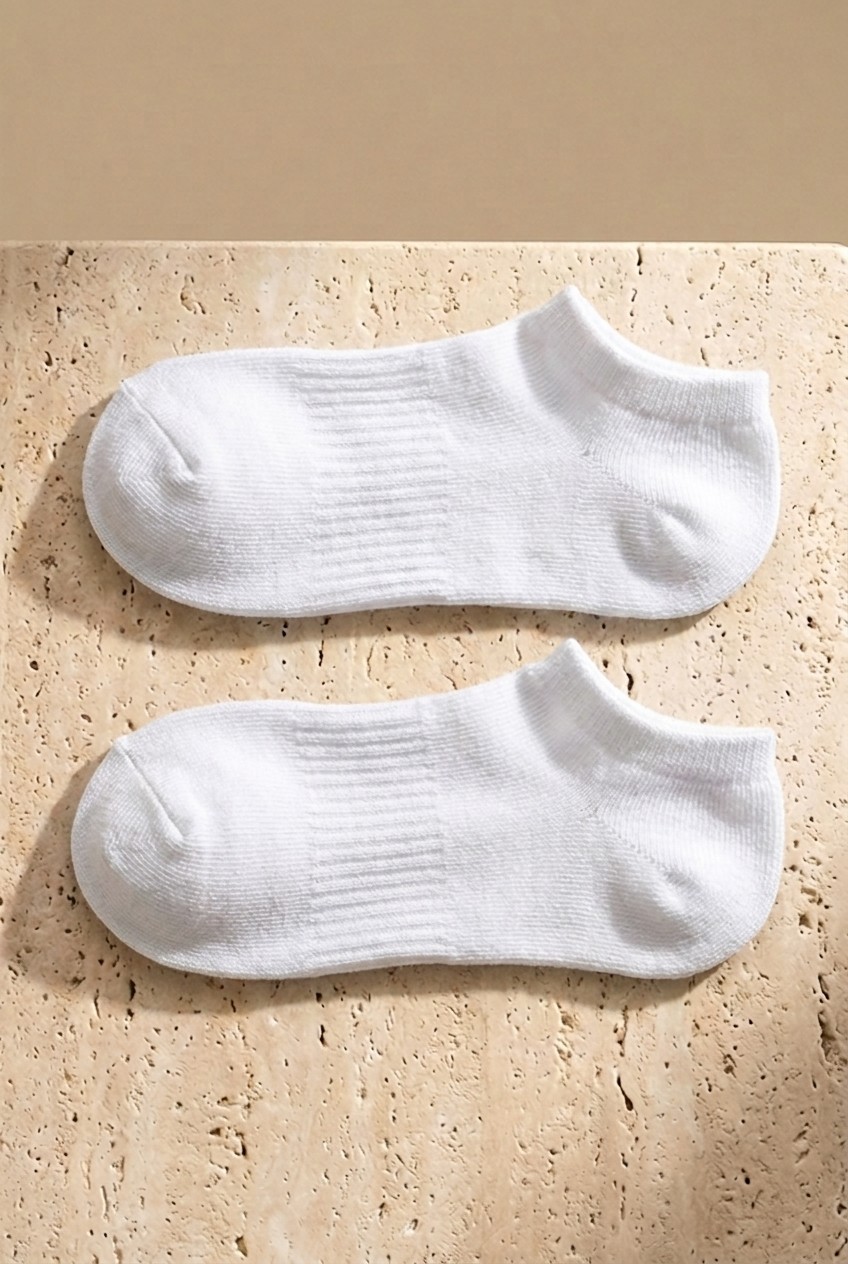 Katia & Bony Unisex 5'li Basic Step Çorap Siyah Mix görsel 3