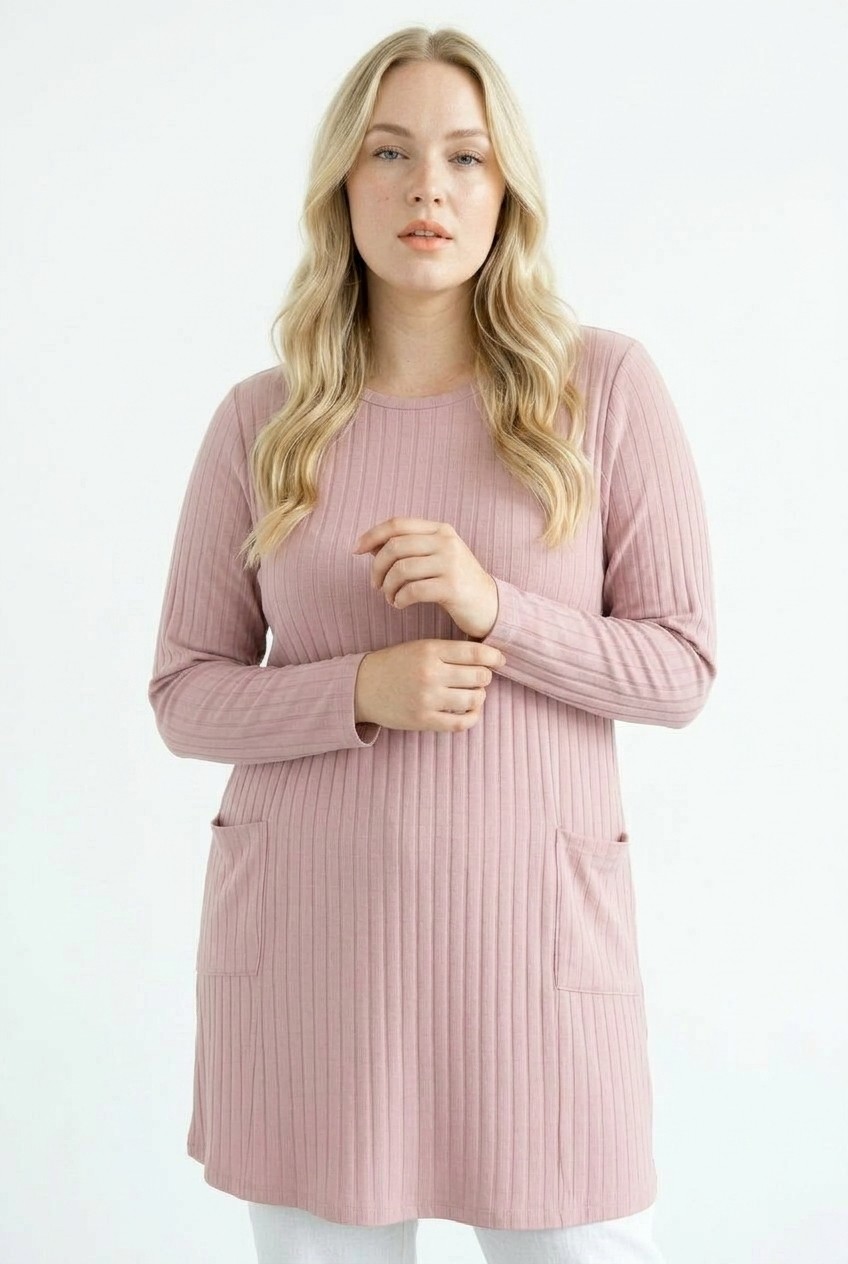 Stil Diva Cepli Ince Kumaşlı Fitilli Bluz