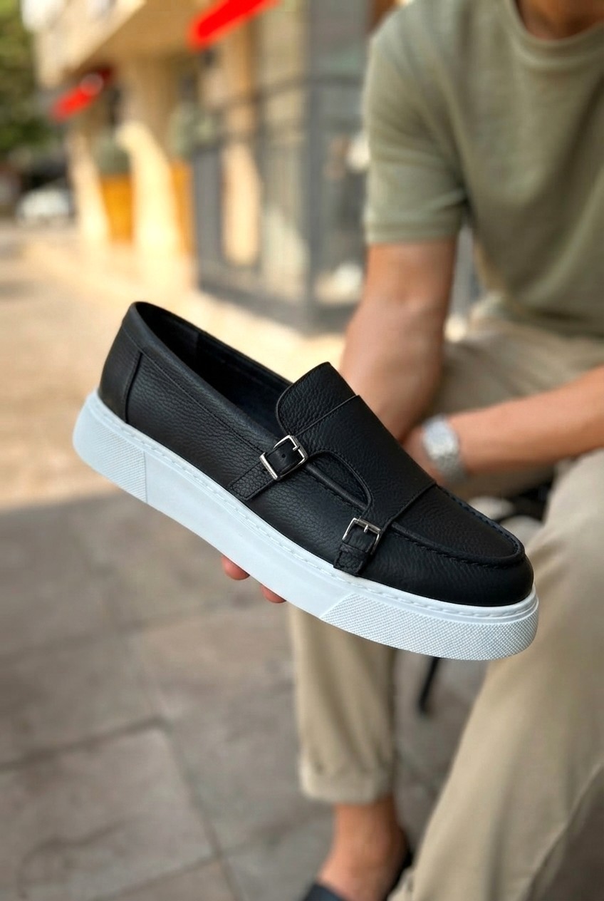Zerenyus ZRC417 Premium Bağcıksız Günlük Erkek Loafer Taba görsel 6
