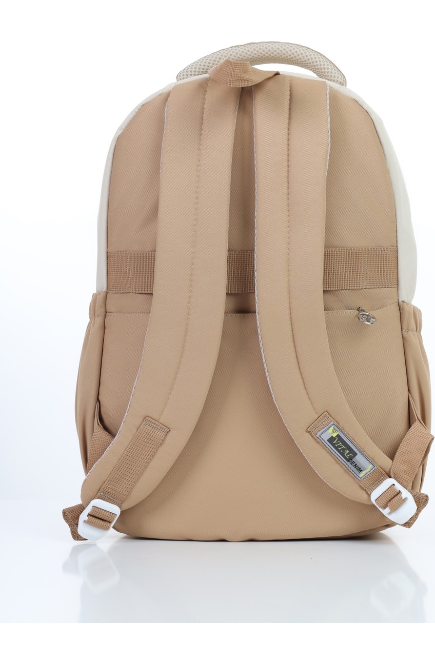 Vital Modern Line Unisex Okul Çantası (Su Geçirmez Kumaş) görsel 6