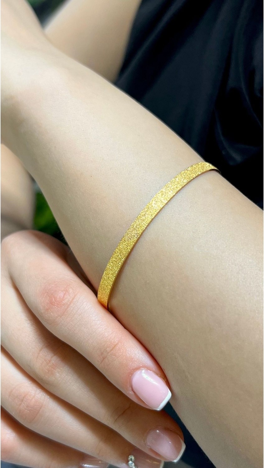 Kuyumcu Nurettin 20 gr (Gram) Simli Çöp Bilezik Yatırımlık Işçiliksiz  22 Ayar Altın