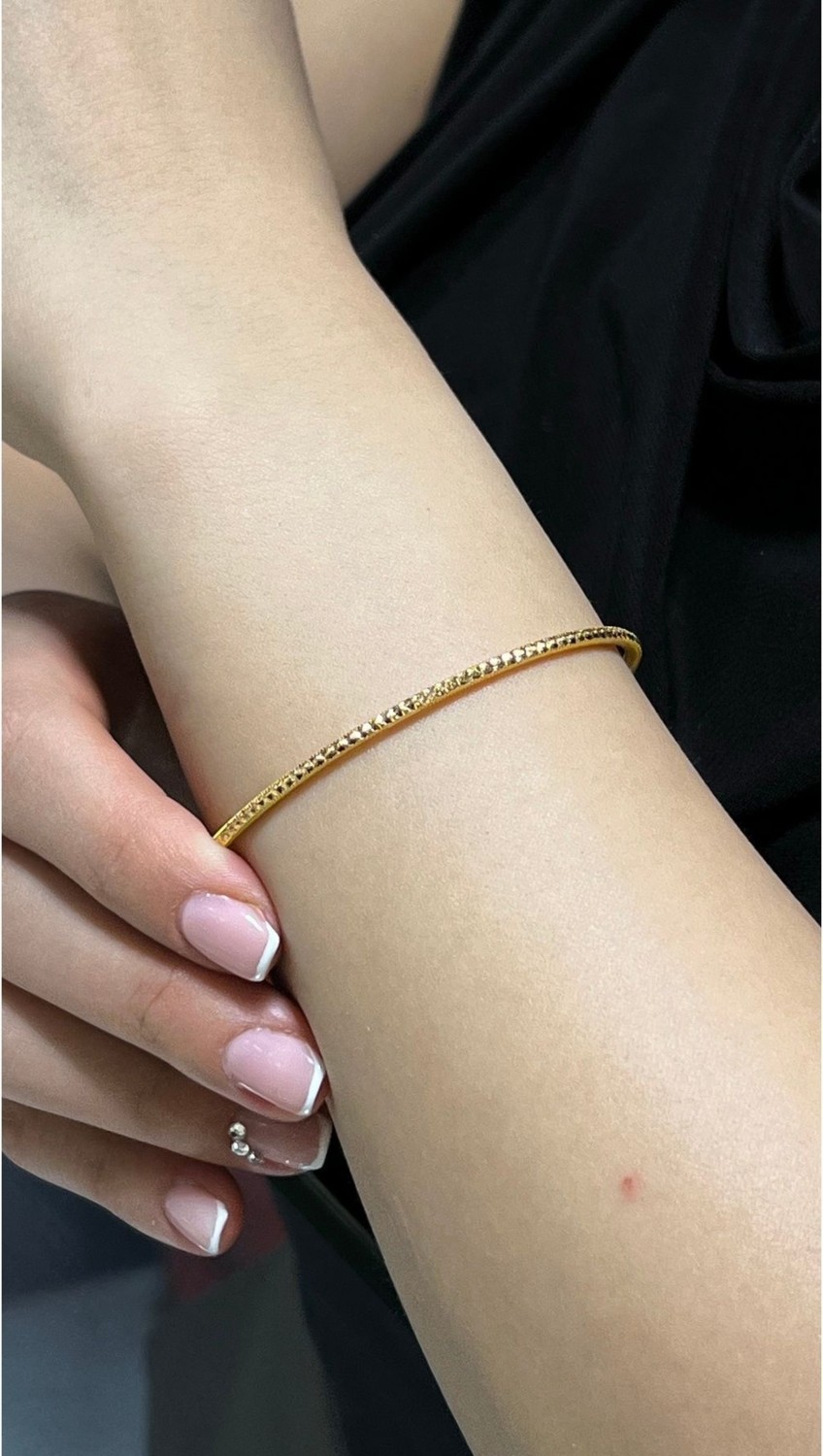 Kuyumcu Nurettin 8  gr (Gram) Yatırımlık Işçiliksiz Dorika Toplu Ajda Bilezik 22 Ayar Altın